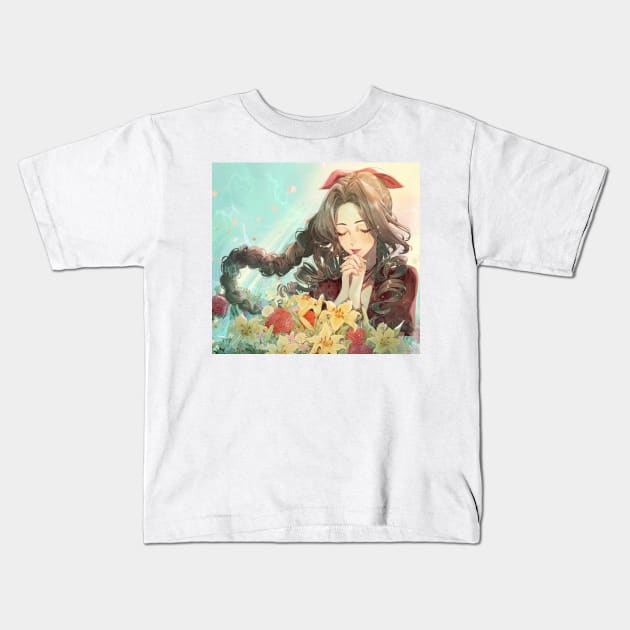 Powerful Flower Peddler Kids T-Shirt by SkyfrNight